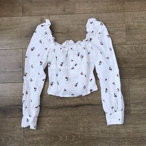 Worn once Reformation rose top